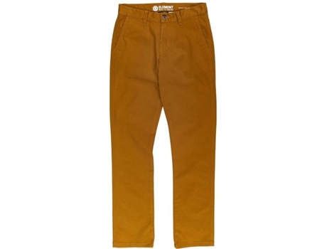 Pantalones Unisex ELEMENT Howland Marrón para Outdoor (12 Años)