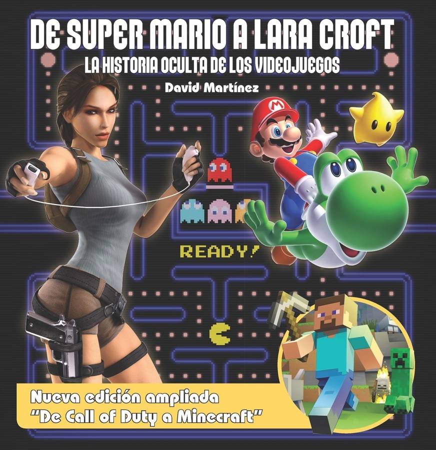 Libro De Super Mario A Lara Croft de David Martínez (Español)