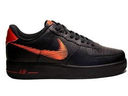 Zapatillas Deportivas NIKE Air Force 1 Hombre (Negro -Material Sintético -39)