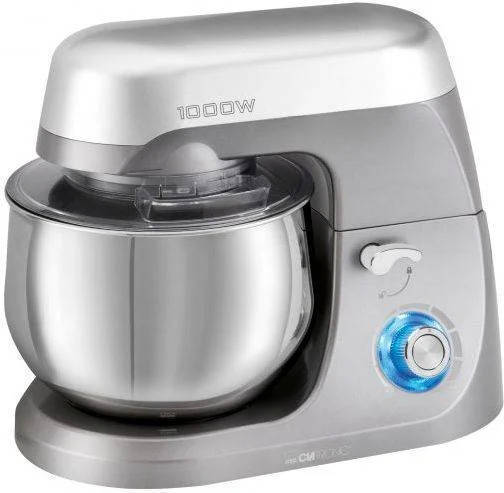 Batidora Amasadora CLATRONIC KM 3709 (1000 W - Taza 5 L - Gris)