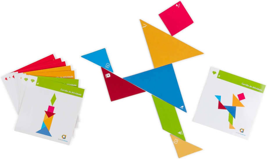 Juego Tradicional AMBARSCIENCE Tangram (Edad Minima: 6 años)