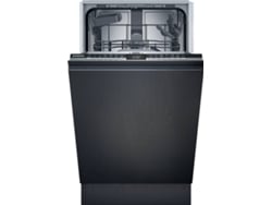 Lavavajillas Integrable SIEMENS SR63EX24KE (10 Cubiertos - 44.8 cm - Panel Negro)