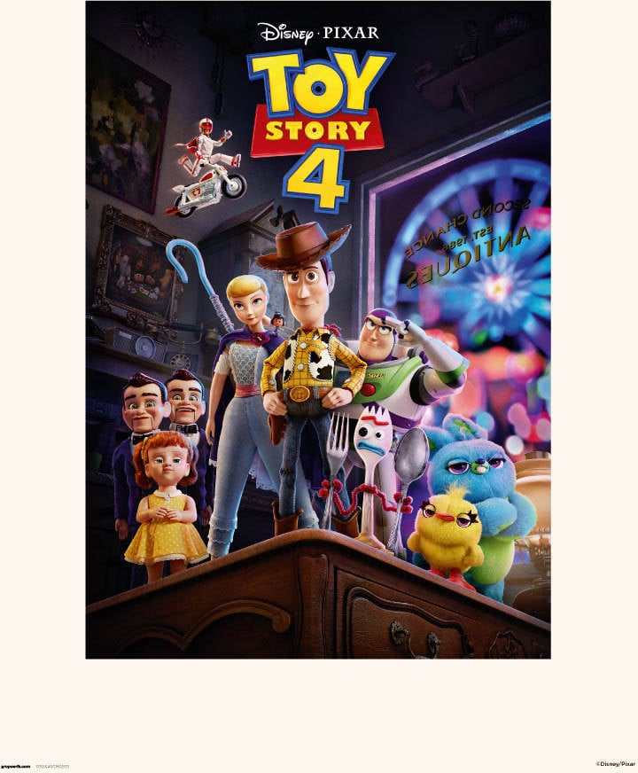 Print TOY STORY 30X40 Cm 4 One Sheet