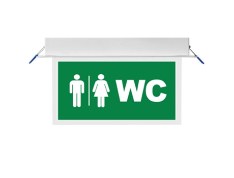 Panel LED construido -En WC 3W IP20 White BRAYTRON