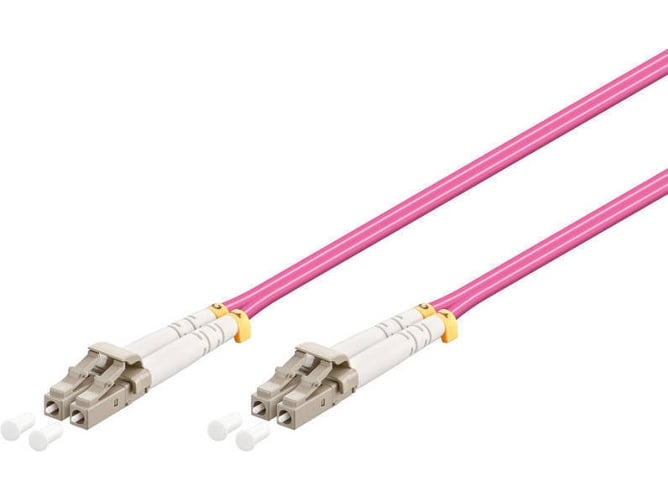 Cable de Fibra Óptica GOOBAY (5 m - Rosa)