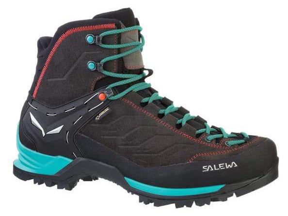 Botas SALEWA WS Mtn Trainer Mid Gtx Mujer (40.5 - Negro y Azul)