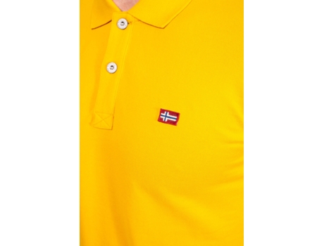 Polo de Hombre NAPAPIJRI Algodón Amarillo (3XL)