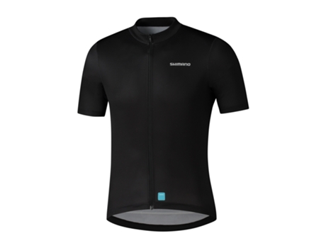 Camiseta de Mujer para Cicling SHIMANO Poliéster Negro (XL)