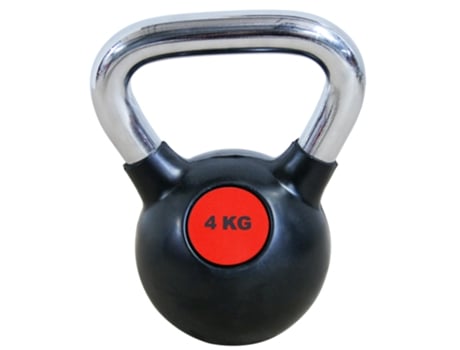 Kettlebell LEADER FIT noir 4kg