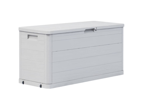 Vidaxl - Caja de almacenamiento de jardín Gris 117x45x56 cm