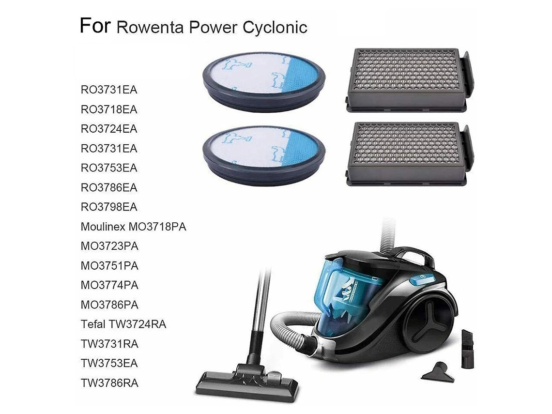 Rowenta Compact Power Cyclonic, características técnicas 