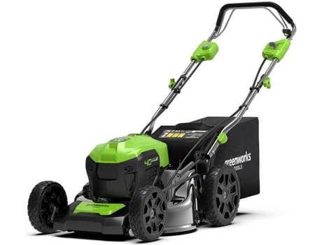 Kit cortacésped inalámbrico GREENWORKS GD40LM46SPK4X 46cm 40V con batería de 4 Ah y cargador