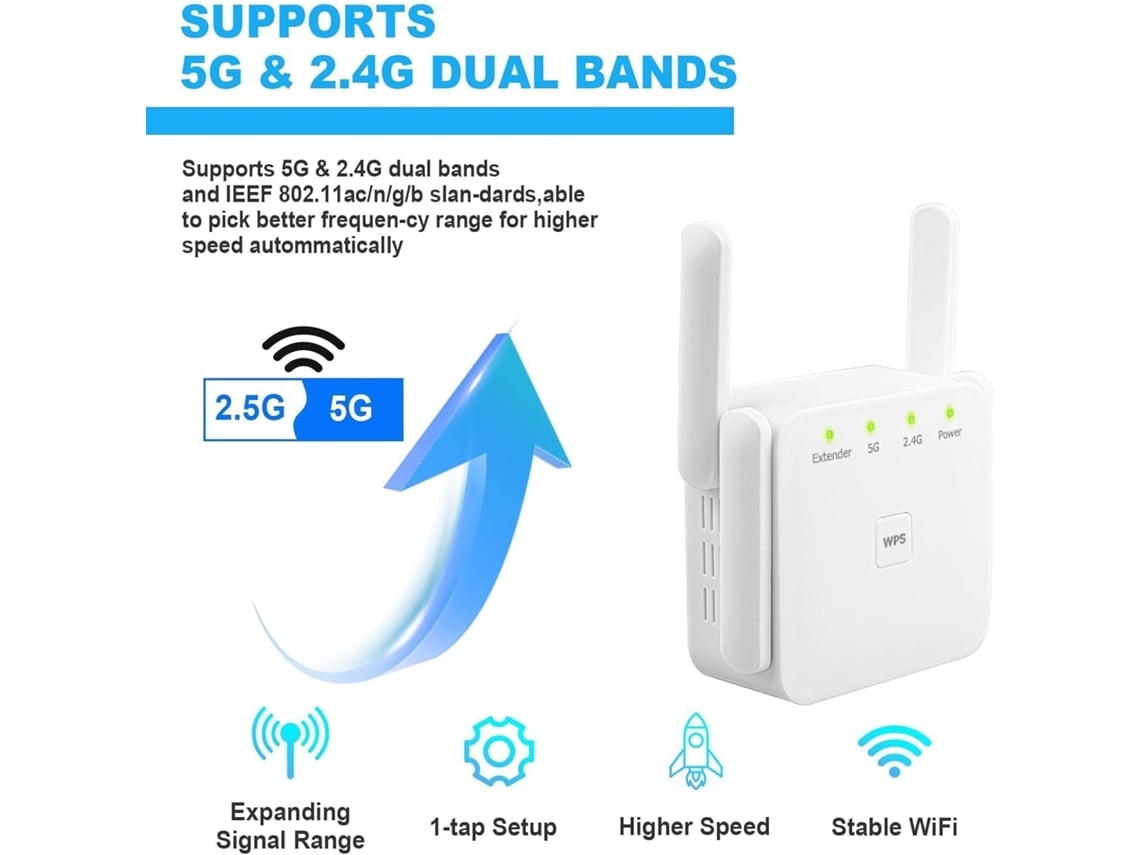 Amplificador shops señal wifi worten