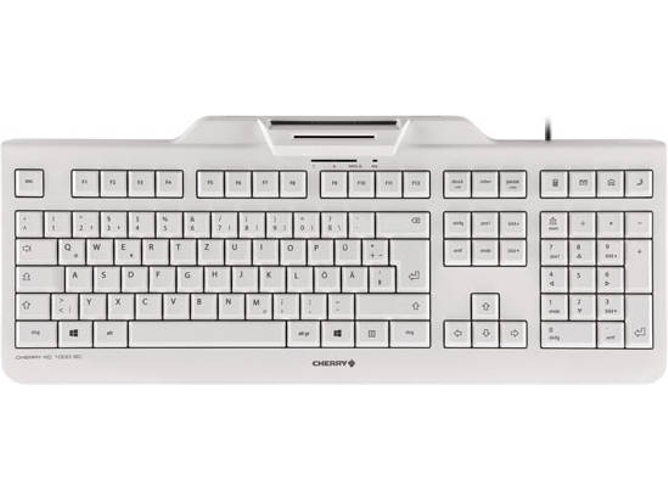 Teclado CHERRY KC 1000 SC (Con Cable - Layout UK - Teclado Numérico)