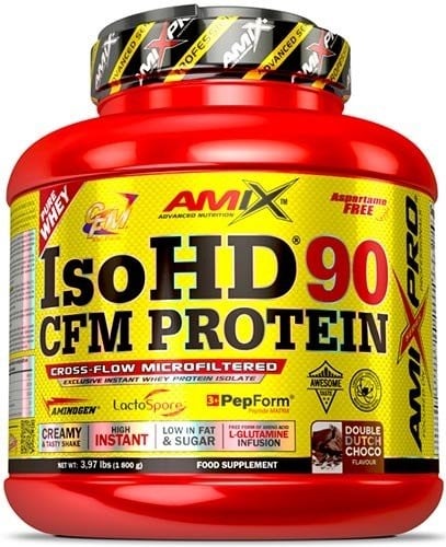 Proteína AMIX PRO Iso Hd Cfm 90 Favorece El Mantenimiento De La (1800 Gr - Chocolate)