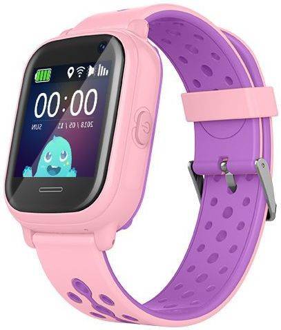 Reloj deportivo LEOTEC Kids Allo GPS Antipérdida (Bluetooth  - Resistente al agua - Rosa)