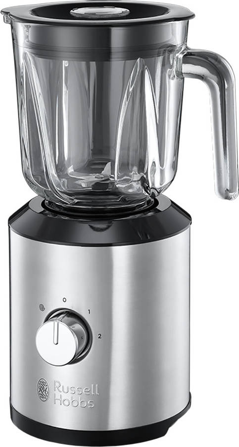 Batidora de Vaso RUSSELL HOBBS Compact 25290-56 (400 W - 0.8 L - Inox)