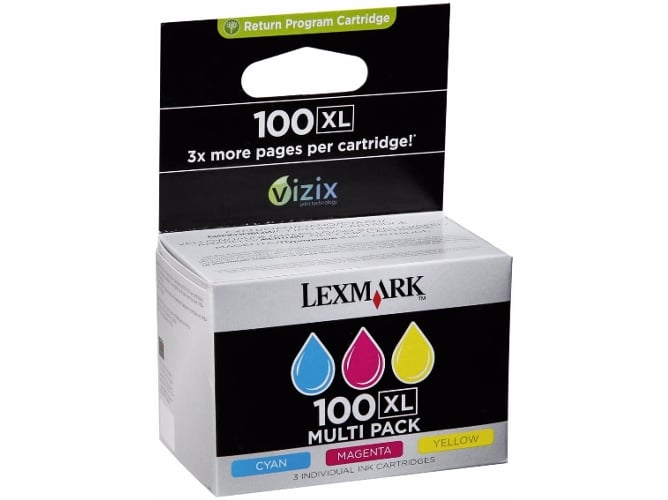 Pack 3 Cartuchos de Tóner LEXMARK 14N0850