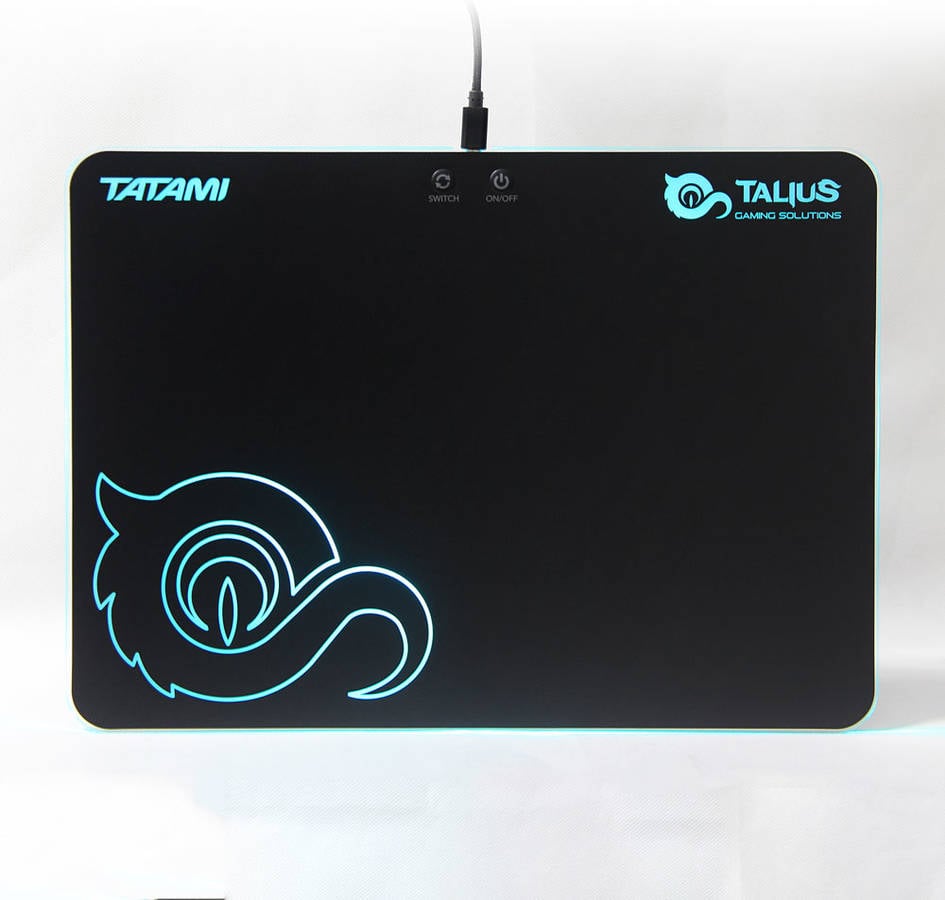 Alfombrilla Gaming TALIUS Tatami (RGB - Negro)