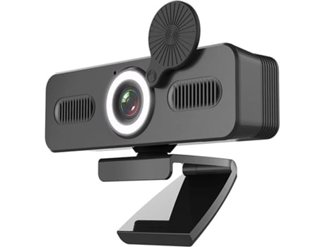 Chronus 2K 5Mp Webcam con Altavoces y Micrófono para Computadora Laptop Cámara Qhd Usb con Ángulo de Visión de 120 Grados y Cubierta BISBISOSA