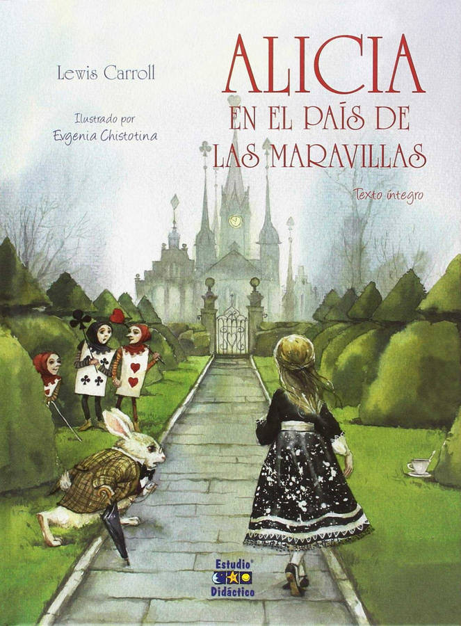 Alicia En El de las maravillas tapa dura libro lewis carroll español