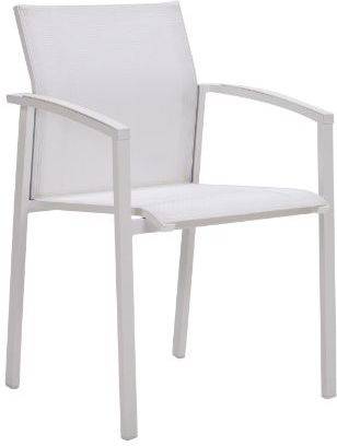 Silla IBERODEPOT F4204362 (Blanco - 57x63x84 cm - Madera y Metal)