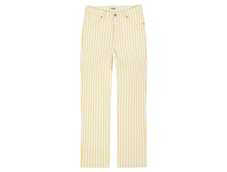 Calça WRANGLER Jeans W27mdz46i Straight Mom Fit Amarelo 30 / 32 Mulher