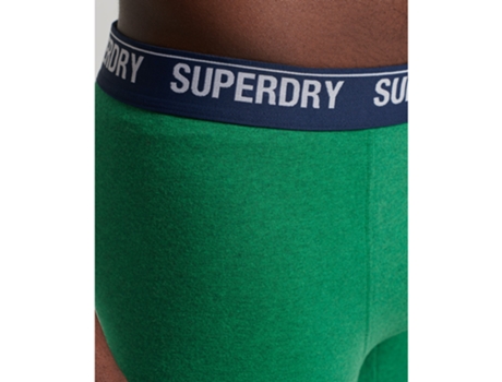 Juego de Boxers para Hombre SUPERDRY (2XL - Algodón - Multicolor)