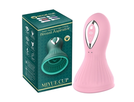 Vibrador a prueba de agua IPX7 con 7 modos de succión y 7 de vibración para mujeres (rosa) VEANXIN