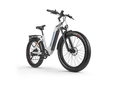 Bicicleta eléctrica para adultos SHENGMILO 48V 840Wh Alcance 90km SAMSUNG 1000W Batería extraíble Pantalla LCD Bicicleta eléctrica paso a paso MX06...