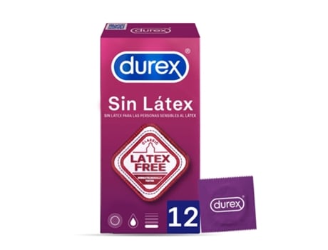 Durex Preservativos Sin multicolor 12 condones condoms latex