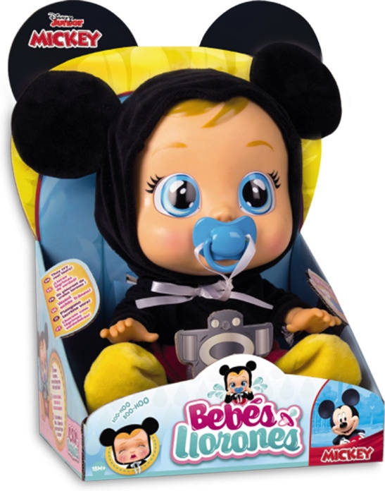 Muñeca IMC TOYS Bebes Llorones: Mickey