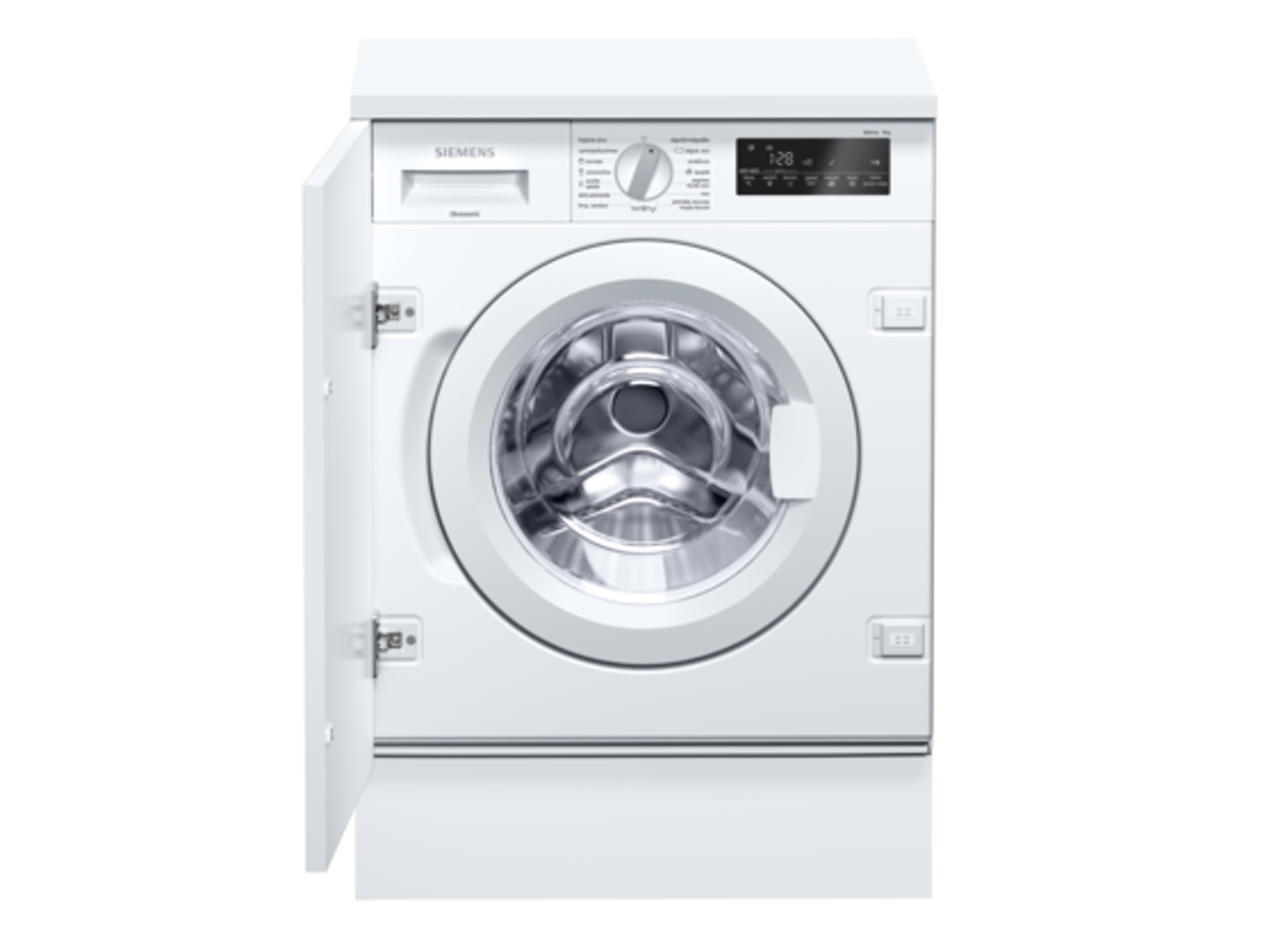 Lavadora Integrable SIEMENS WI14W540ES (8 kg - 1400 rpm - Blanco)