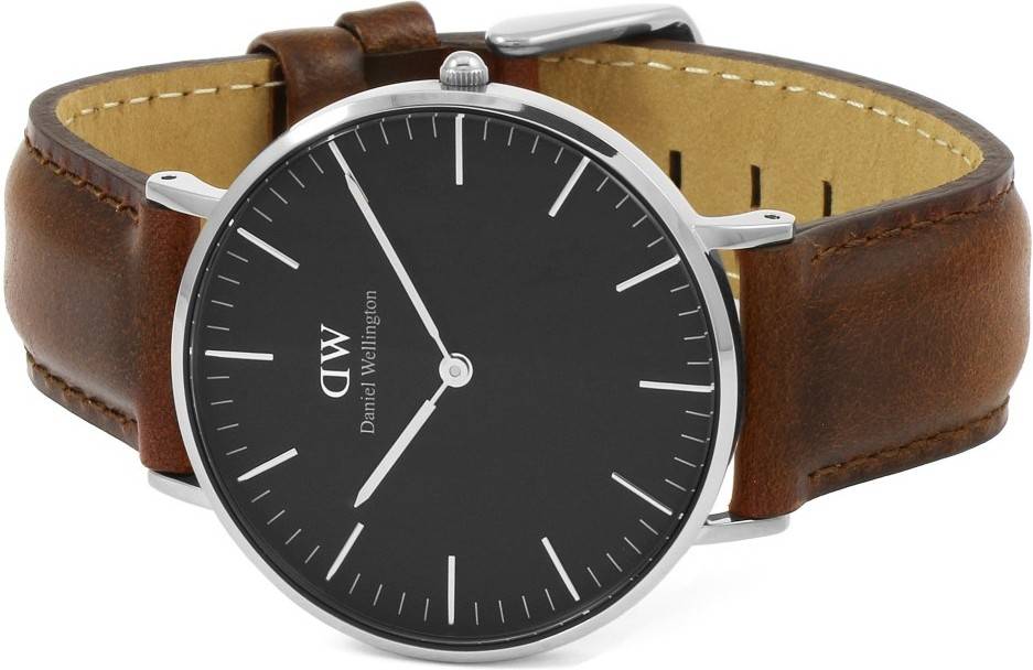 Reloj Daniel Wellington hombre piel analogico para unisex de cuarzo con correa en dw00100130