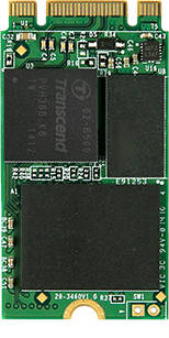 Disco SSD Interno TRANSCEND MTS400 (128 GB - SATA III - 530 MB/s)