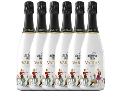 Espumante CAVA VARIAS Cava Varias La Bona Vida Cava (0.75 L - 6 unidades)