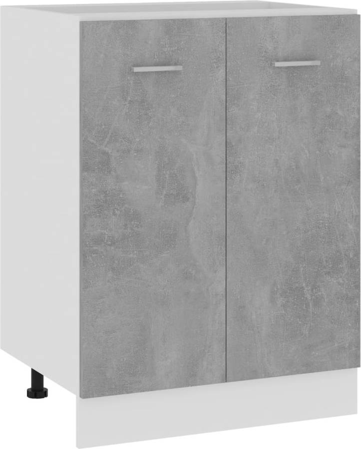 Armário Inferior VIDAXL Bottom Cabinet 801192 (Madera - 60 x 46 x 81.5 cm)