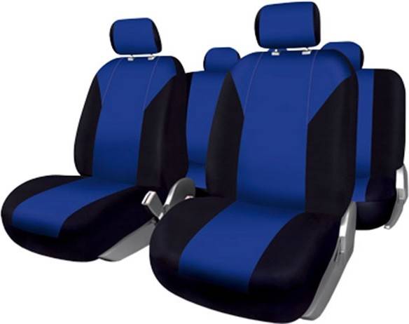 Fundas de Asiento BC CORONA Granada (Azul - 45 x 35 x 15 cm)