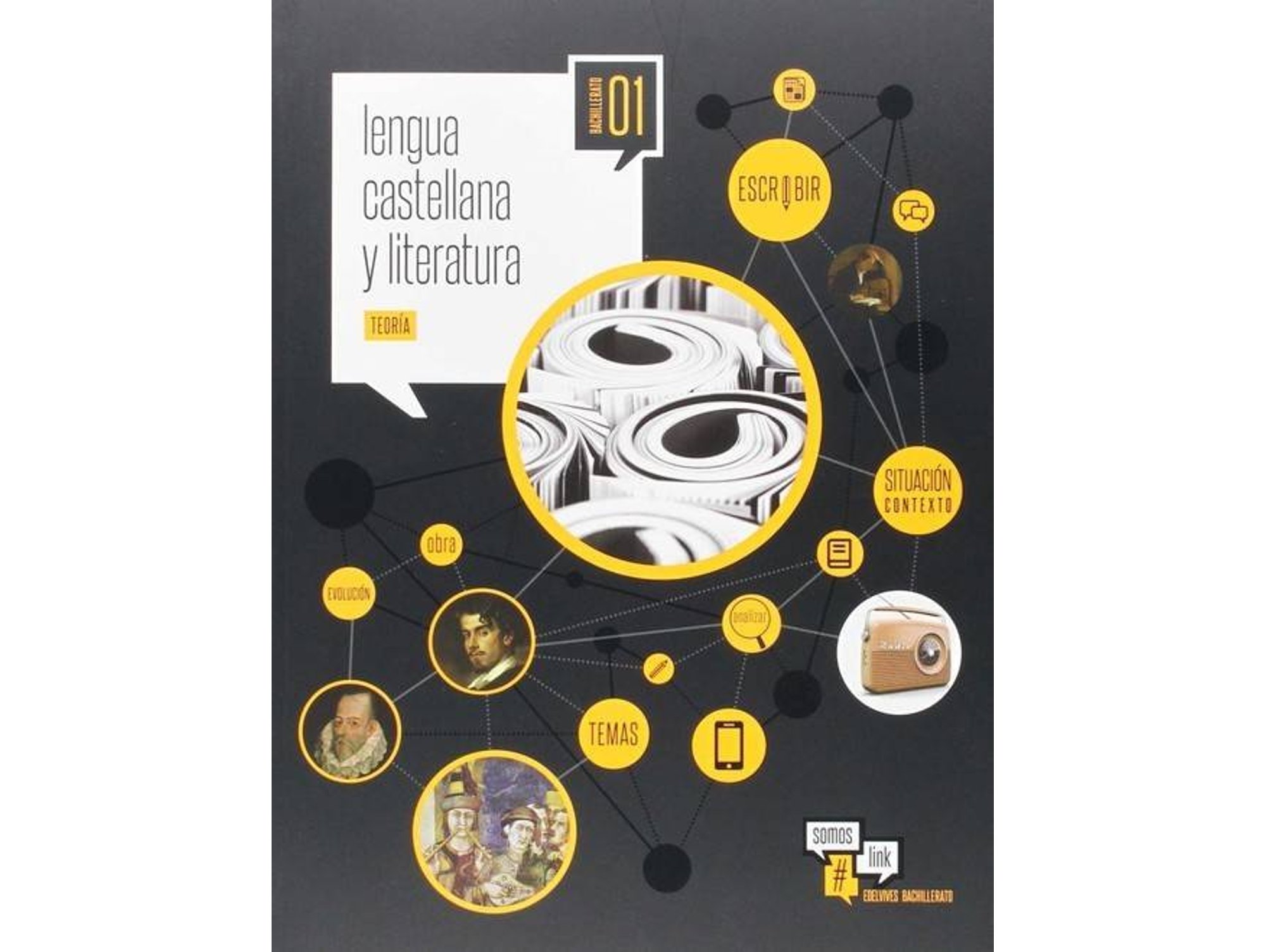 Libro Lengua Castellana 1ºbachillerato. Pack. Somoslink de Vários Autores