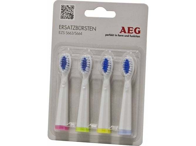 Cabezales para Cepillo de Dientes AEG 599987 (4unidades)