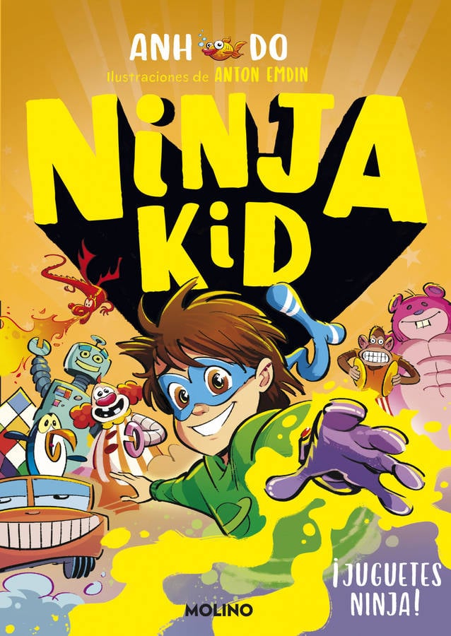 Libro Ninja Kid 7 - ¡Juguetes Ninja! de Anh Do (Español)