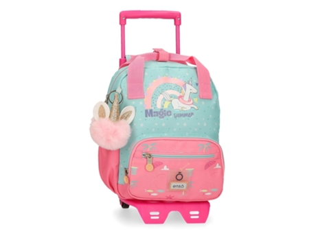 ENSO Mochila Escolar Con Carro Poliéster Magic Summer Multicolor