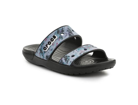 Sandalias Classic Tie Dye Graphic CROCS Mujer (Gris - Material Sintético -36-37 )