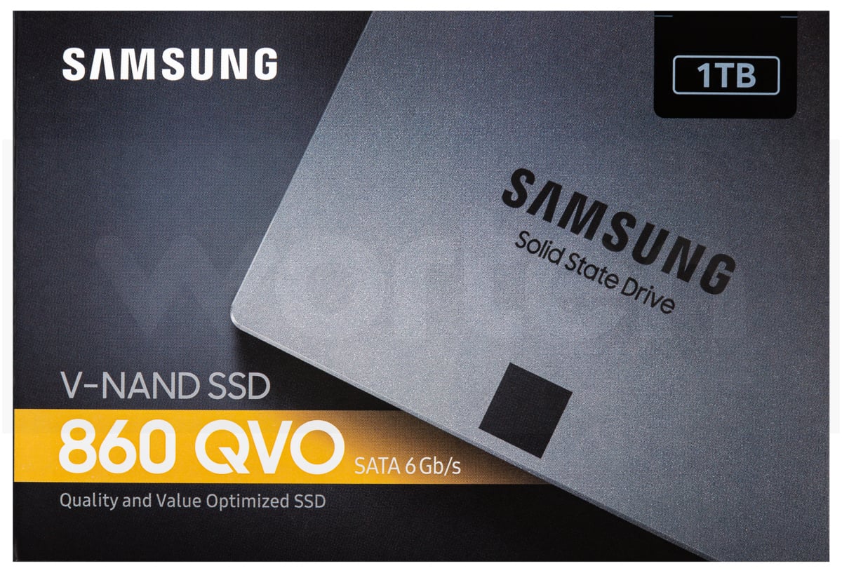 Disco SSD Interno SAMSUNG 2.5' 1TB QVO (1 TB - SATA - 550 MB/s)