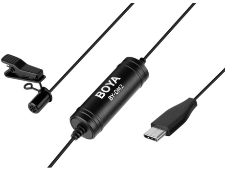 Micrófono BOYA BY-DM2 Para Smartphone USB-C