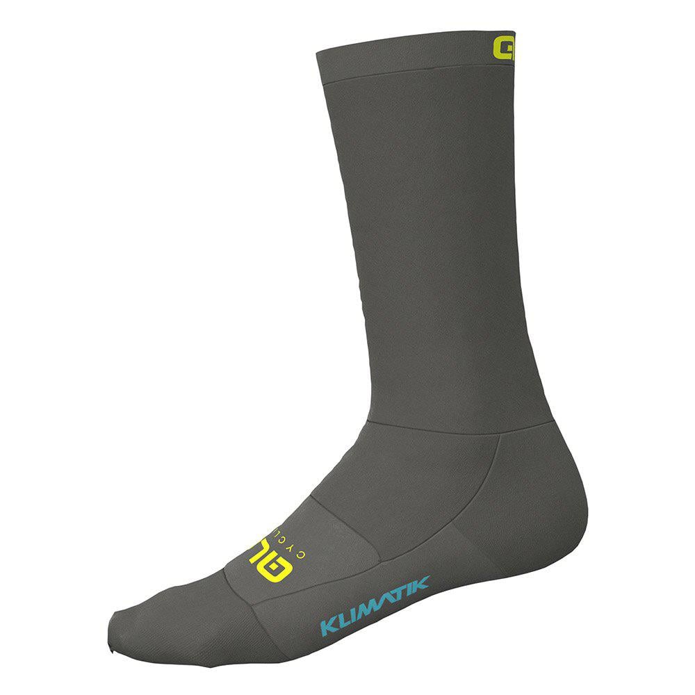 Calcetines para Hombre ALE Klimatik H22 Gris para Ciclismo (EU 36 - 39)