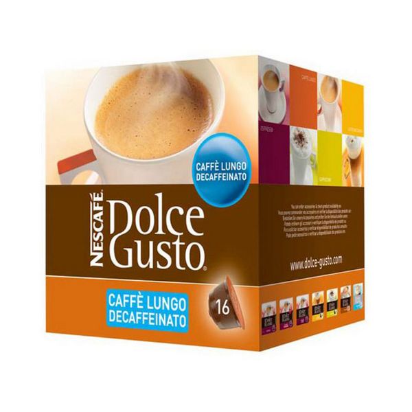 Cápsulas de Café NESCAFÉ DOLCE GUSTO Caffé Lungo Decaffeinato