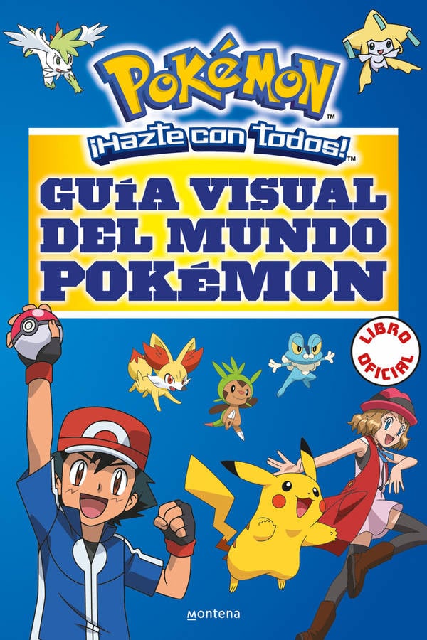 Libro Guía Visual Del Mundo Pokémon de Varios Autores (Español)