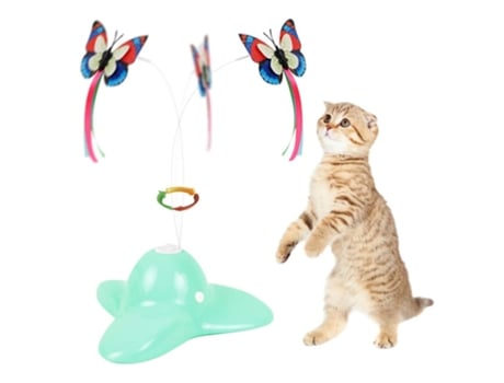 Brinquedos Para Gatos Brinquedos Interativos Para Gatos Internos Brinquedos Para Gatos Borboleta ELKUAIE