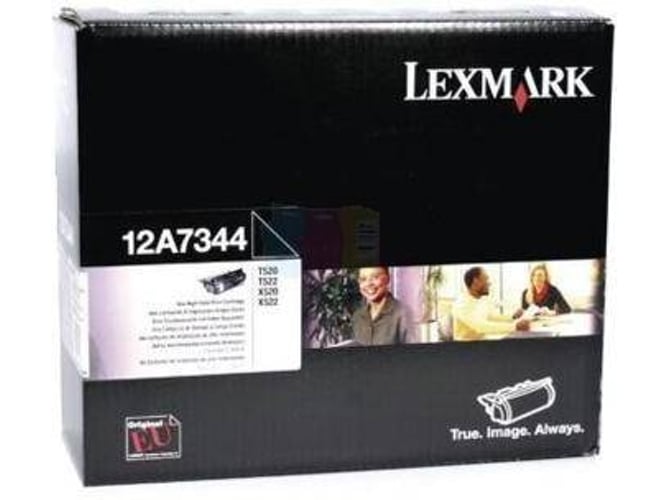 Cartucho de tóner LEXMARK 12A7344